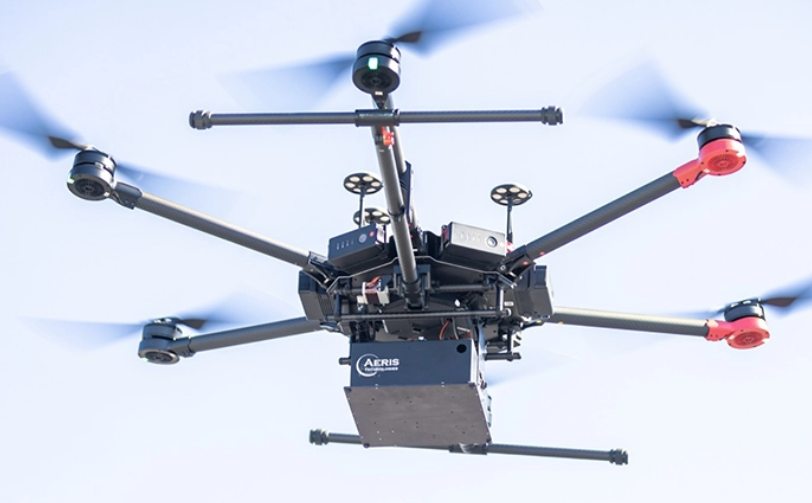 Drone mount Green House Gas Analyser